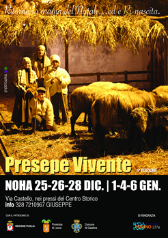 Locandine Presepe Noha 2014