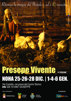 Locandine Presepe Noha 2014