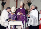 Passaggio della parrocchia di Noha dalla diocesi di Otranto. 26 novembre 1988