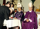 Passaggio della parrocchia di Noha dalla diocesi di Otranto. 26 novembre 1988