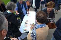 Benedizione della targa in memoria di Suor Orsolina